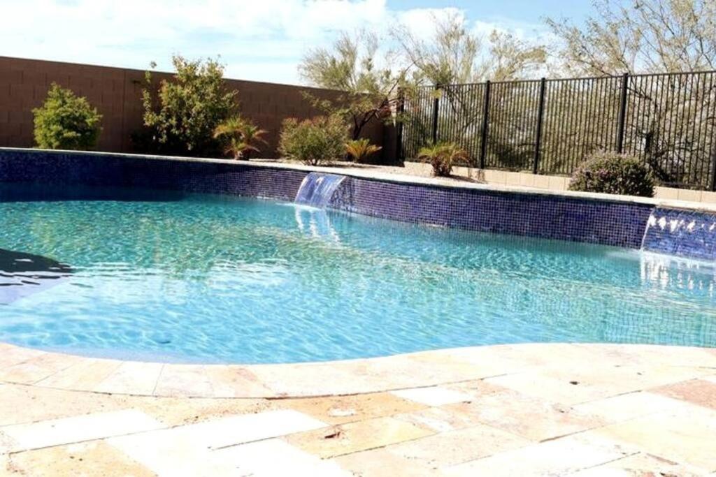 Phoenix Home With Heated Pool, Desert Views & Hot Tub Anthem Buitenkant foto